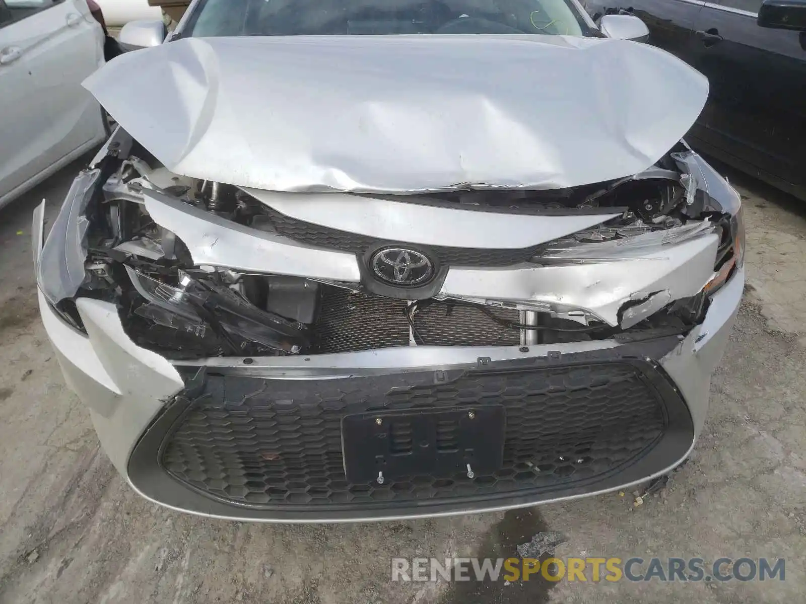 9 Photograph of a damaged car 5YFEPMAEXMP178948 TOYOTA COROLLA 2021