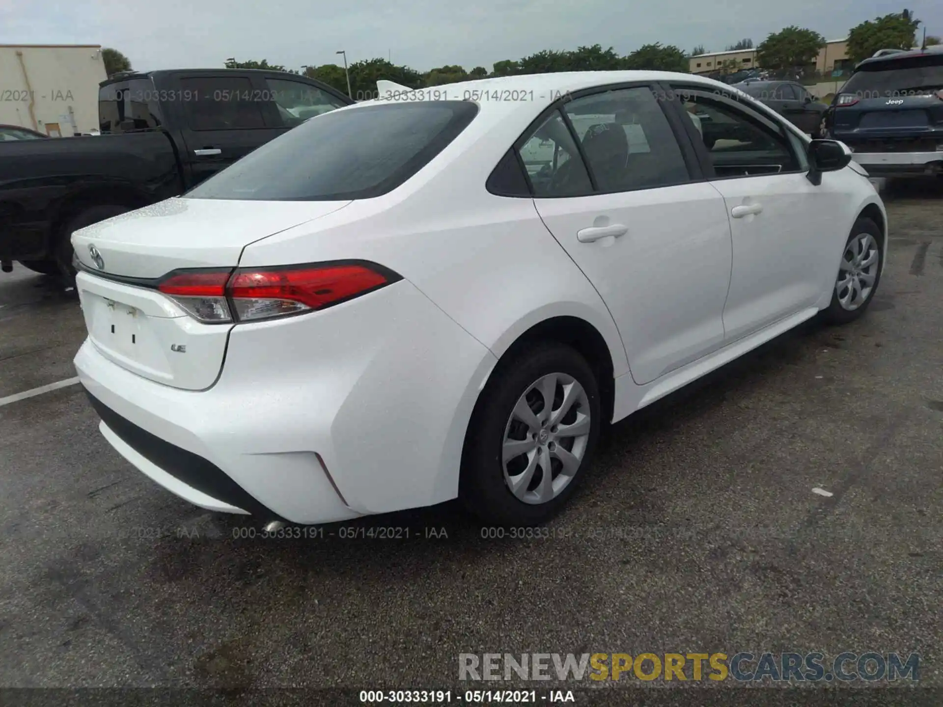 4 Photograph of a damaged car 5YFEPMAEXMP180098 TOYOTA COROLLA 2021