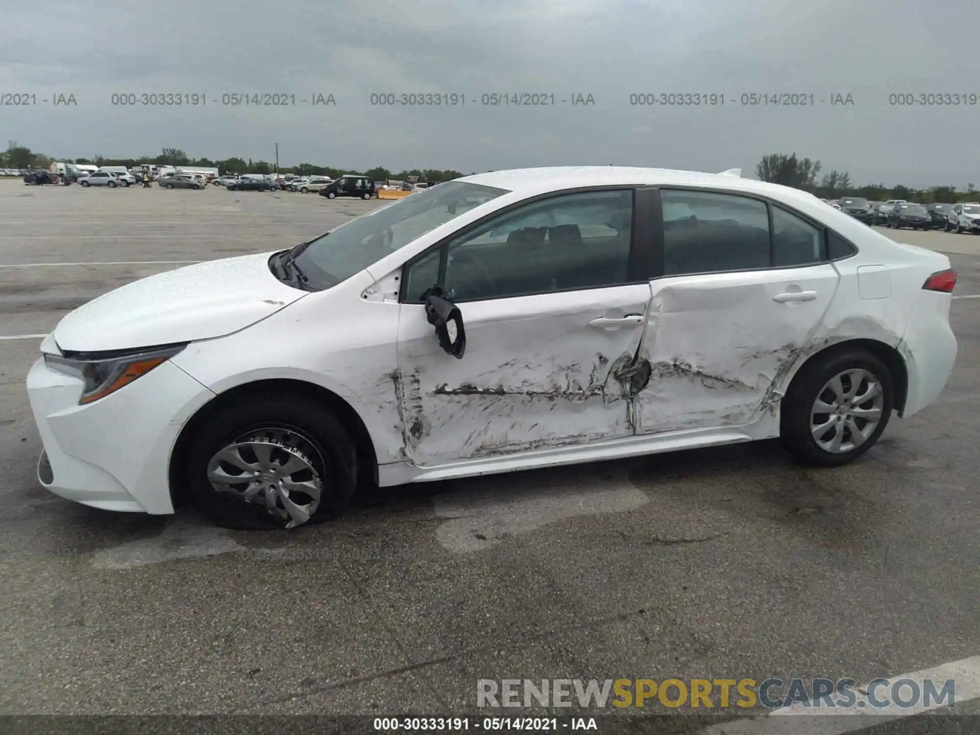 6 Photograph of a damaged car 5YFEPMAEXMP180098 TOYOTA COROLLA 2021