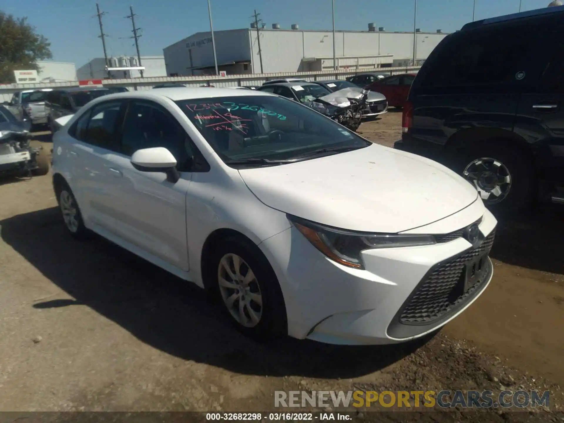 1 Photograph of a damaged car 5YFEPMAEXMP180991 TOYOTA COROLLA 2021