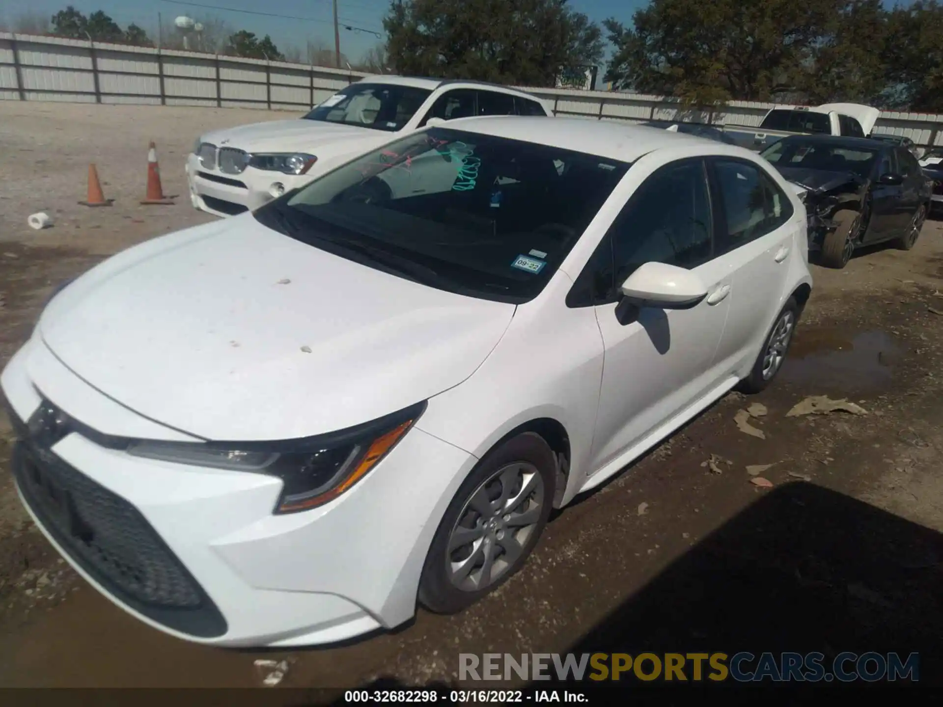 2 Photograph of a damaged car 5YFEPMAEXMP180991 TOYOTA COROLLA 2021