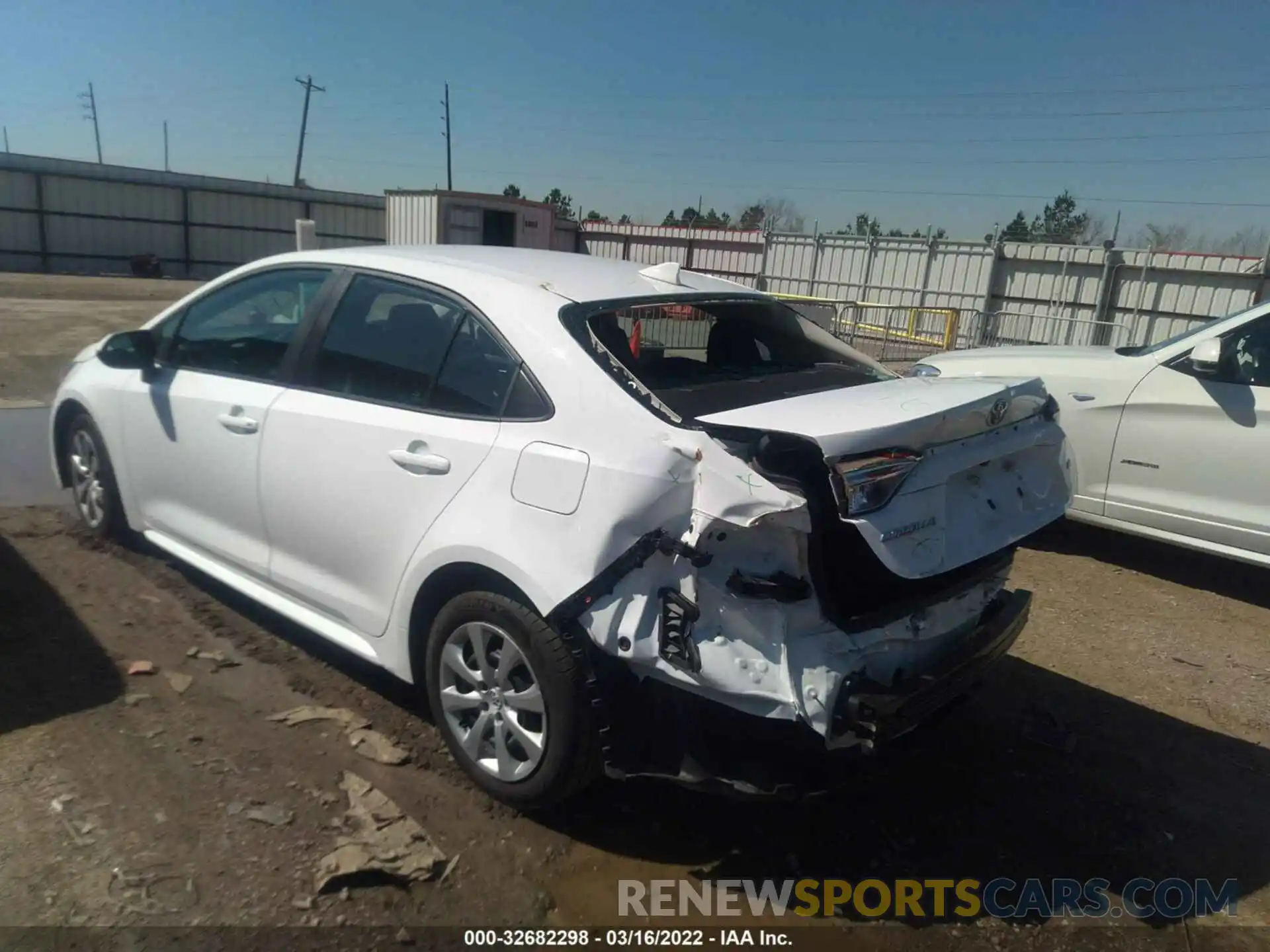 3 Photograph of a damaged car 5YFEPMAEXMP180991 TOYOTA COROLLA 2021