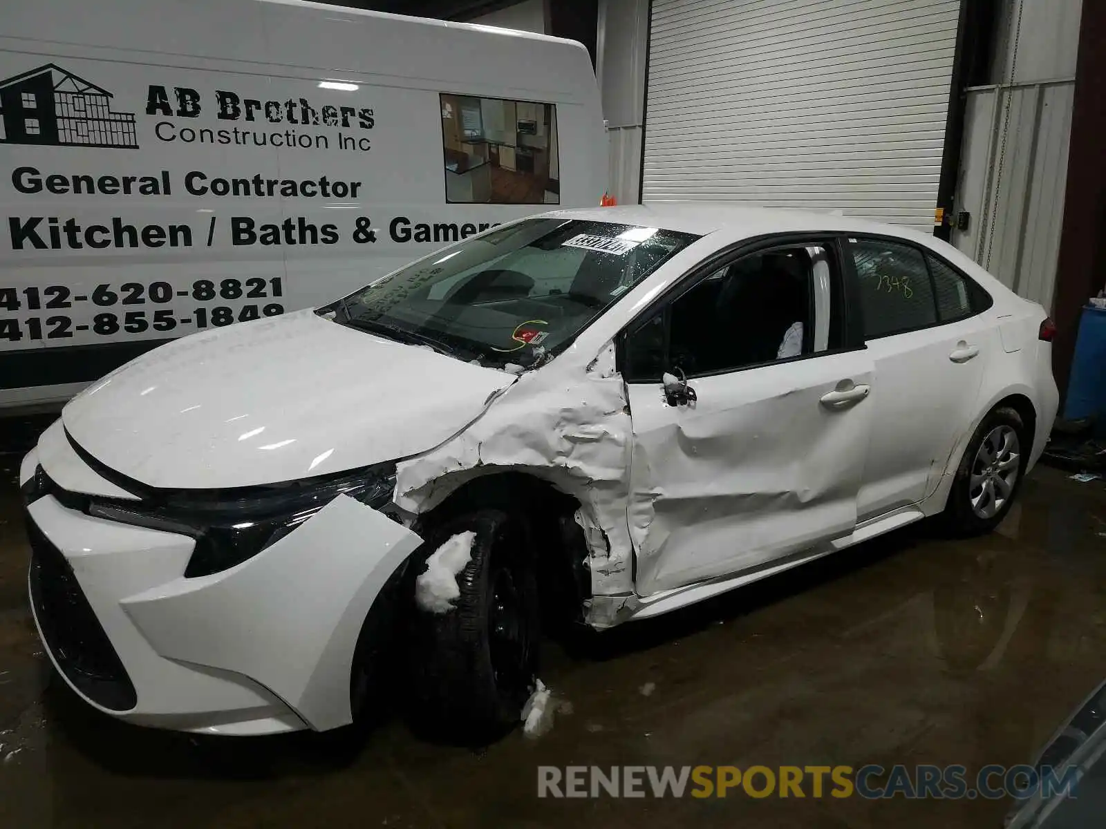 9 Photograph of a damaged car 5YFEPMAEXMP182174 TOYOTA COROLLA 2021