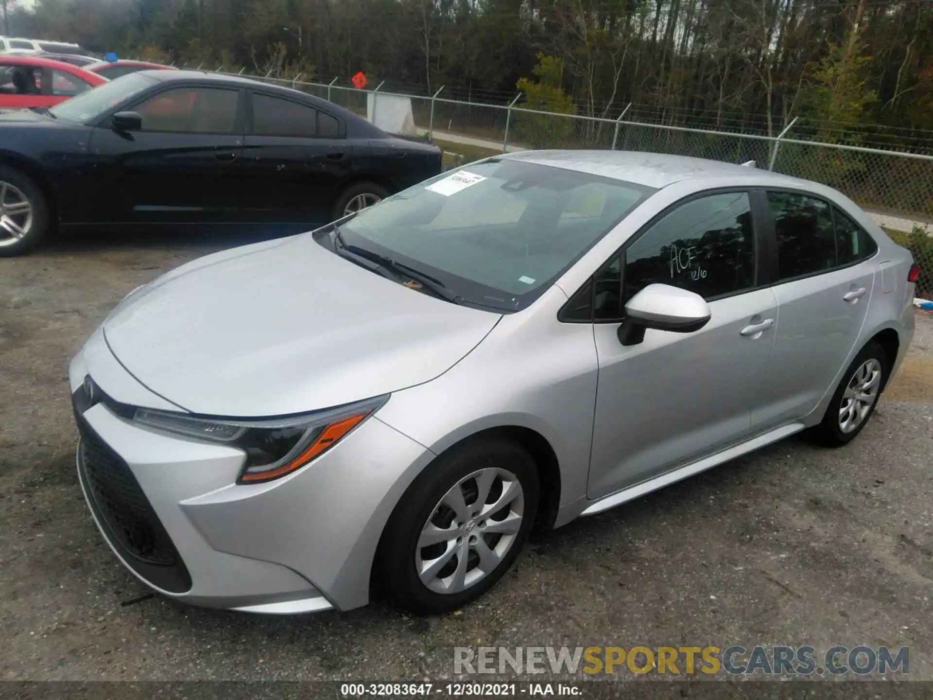 2 Photograph of a damaged car 5YFEPMAEXMP183146 TOYOTA COROLLA 2021