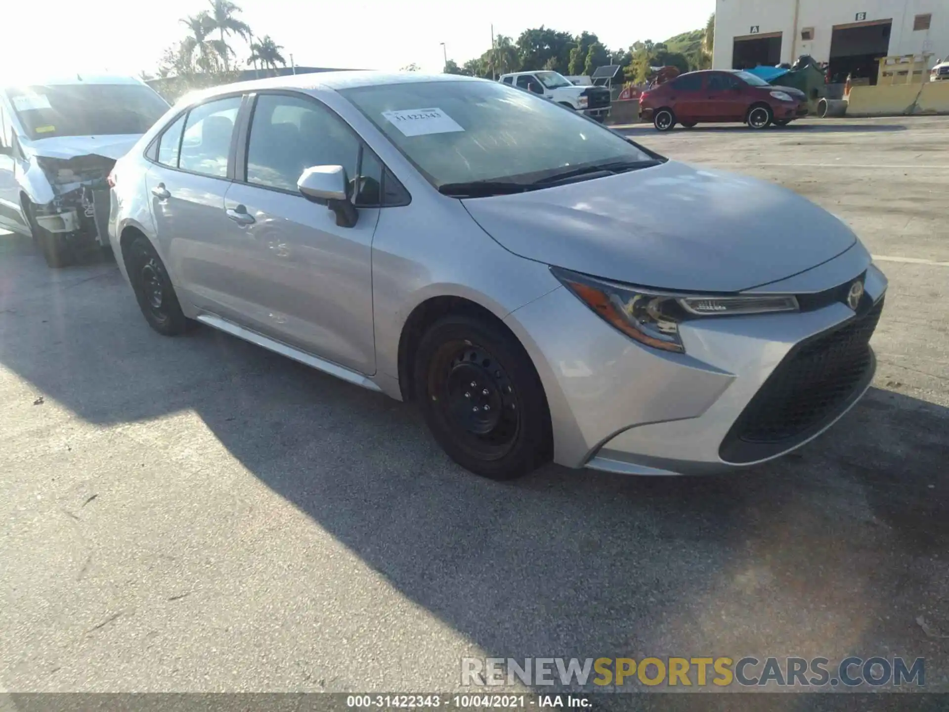 1 Photograph of a damaged car 5YFEPMAEXMP183180 TOYOTA COROLLA 2021