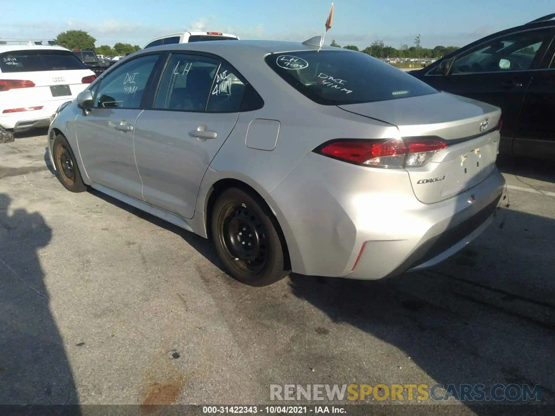 3 Photograph of a damaged car 5YFEPMAEXMP183180 TOYOTA COROLLA 2021