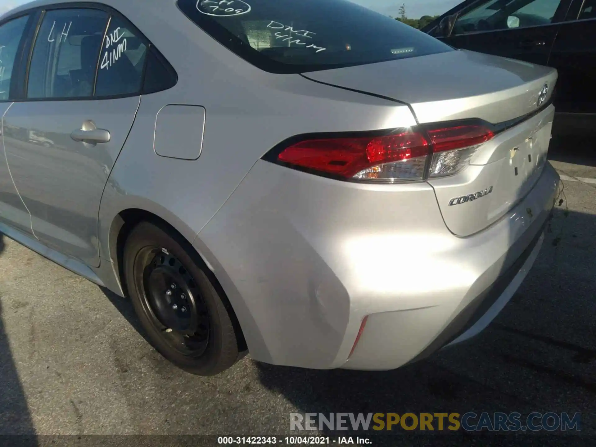 6 Photograph of a damaged car 5YFEPMAEXMP183180 TOYOTA COROLLA 2021