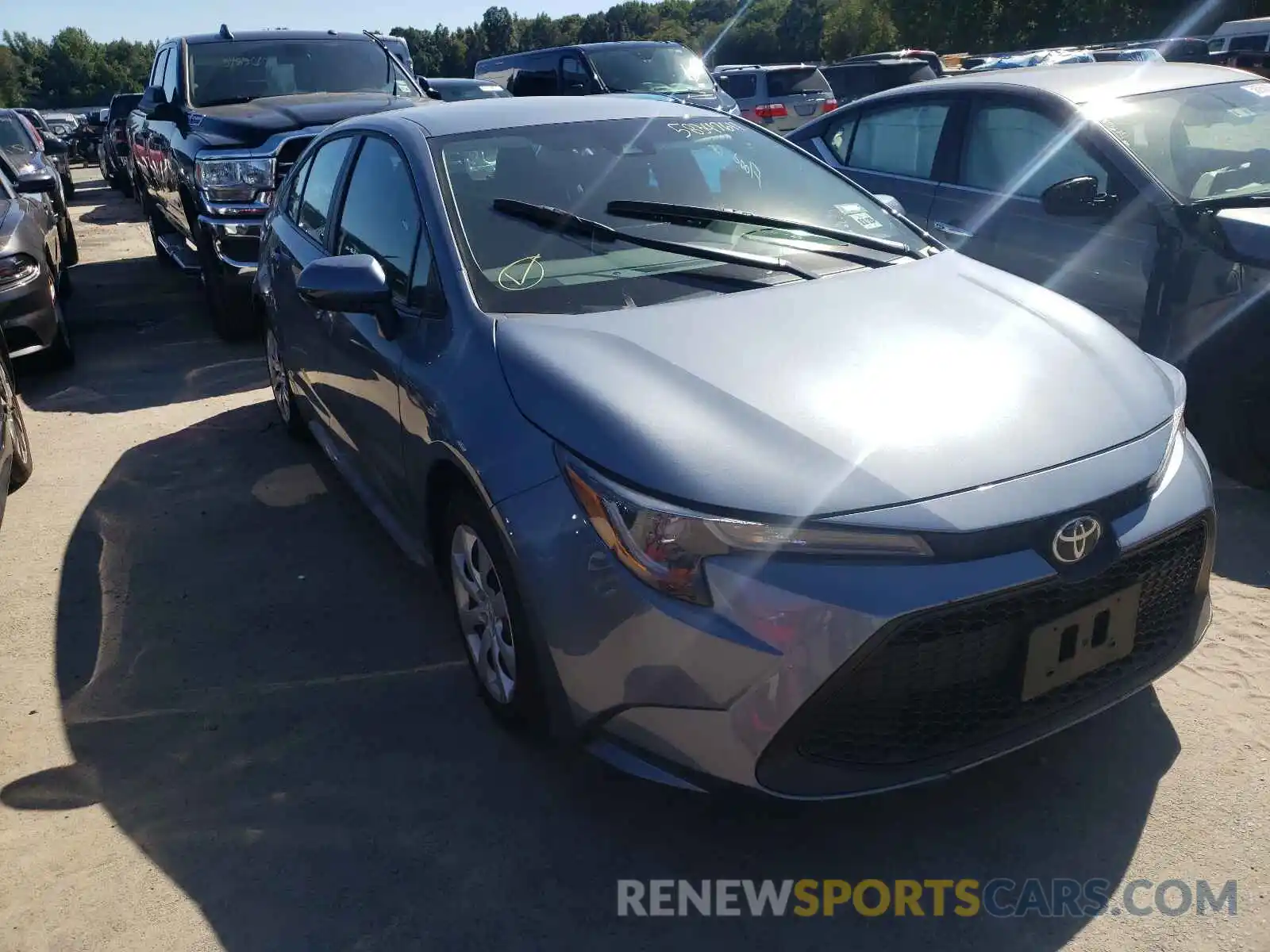 1 Photograph of a damaged car 5YFEPMAEXMP183549 TOYOTA COROLLA 2021