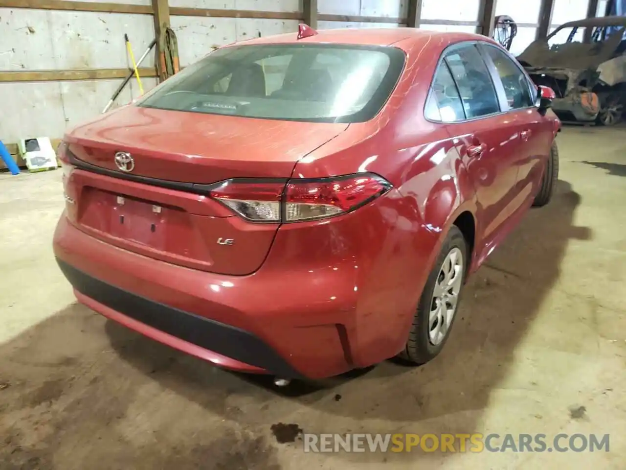 4 Photograph of a damaged car 5YFEPMAEXMP183681 TOYOTA COROLLA 2021