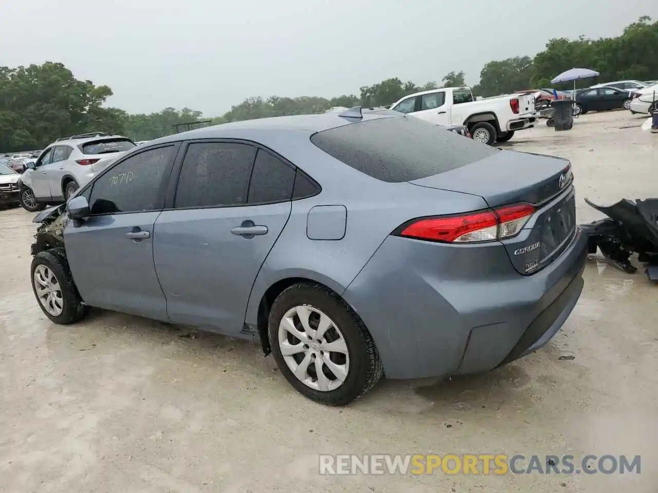 2 Photograph of a damaged car 5YFEPMAEXMP184989 TOYOTA COROLLA 2021