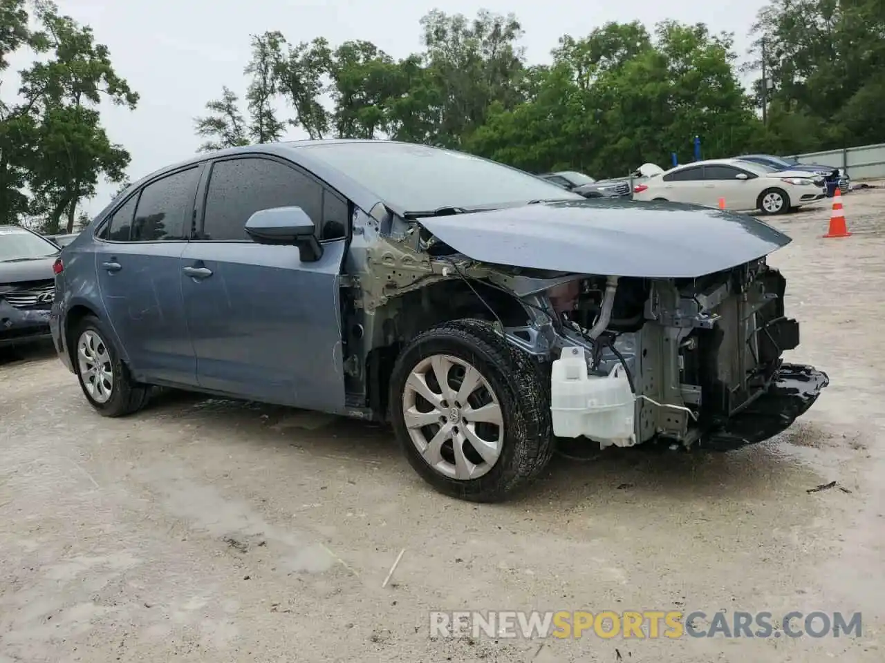 4 Photograph of a damaged car 5YFEPMAEXMP184989 TOYOTA COROLLA 2021