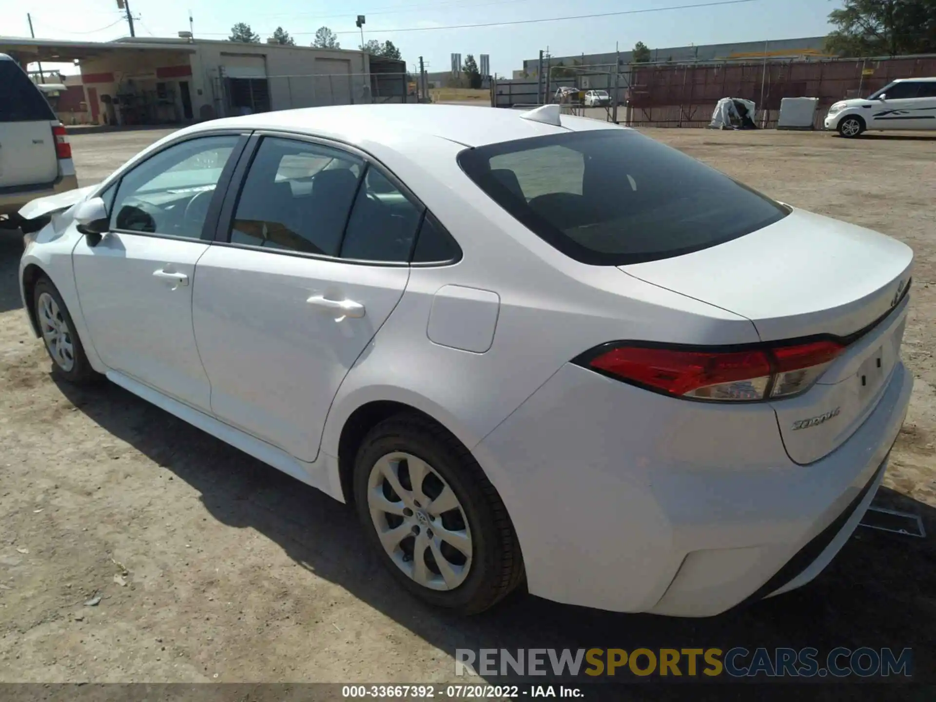 3 Photograph of a damaged car 5YFEPMAEXMP185009 TOYOTA COROLLA 2021