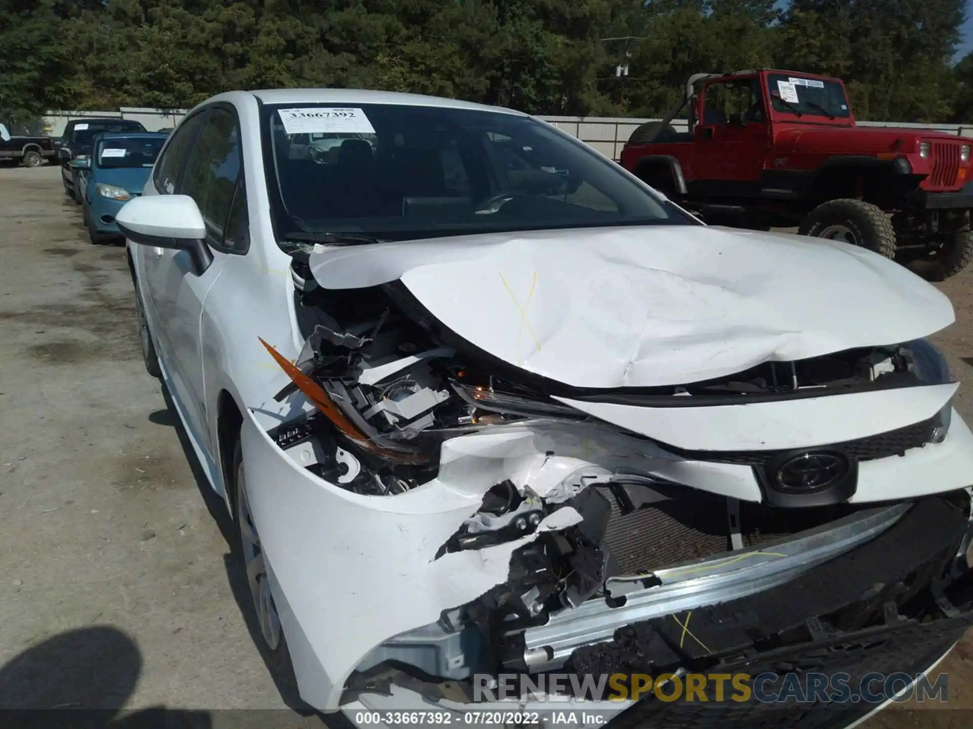 6 Photograph of a damaged car 5YFEPMAEXMP185009 TOYOTA COROLLA 2021