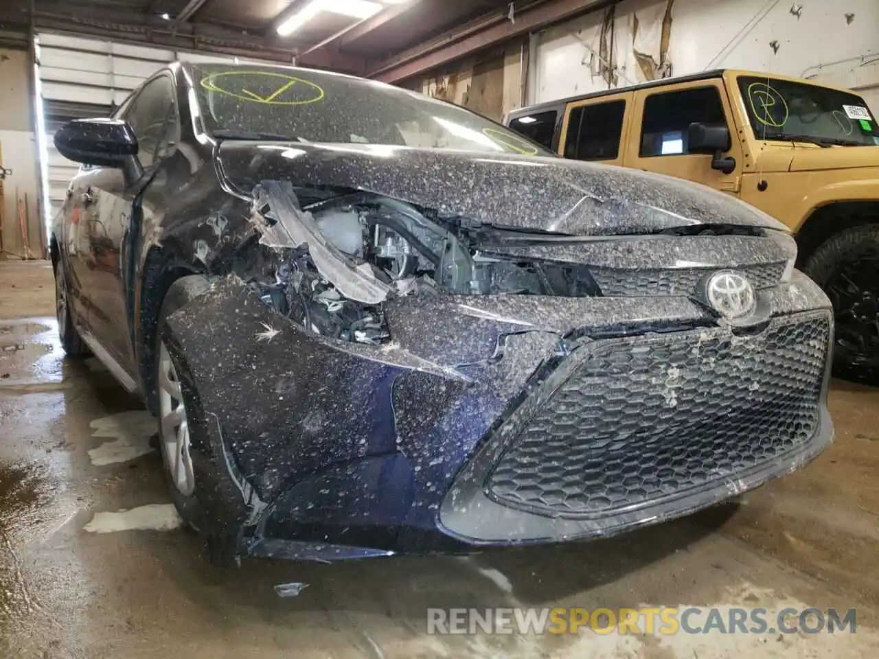 9 Photograph of a damaged car 5YFEPMAEXMP185253 TOYOTA COROLLA 2021