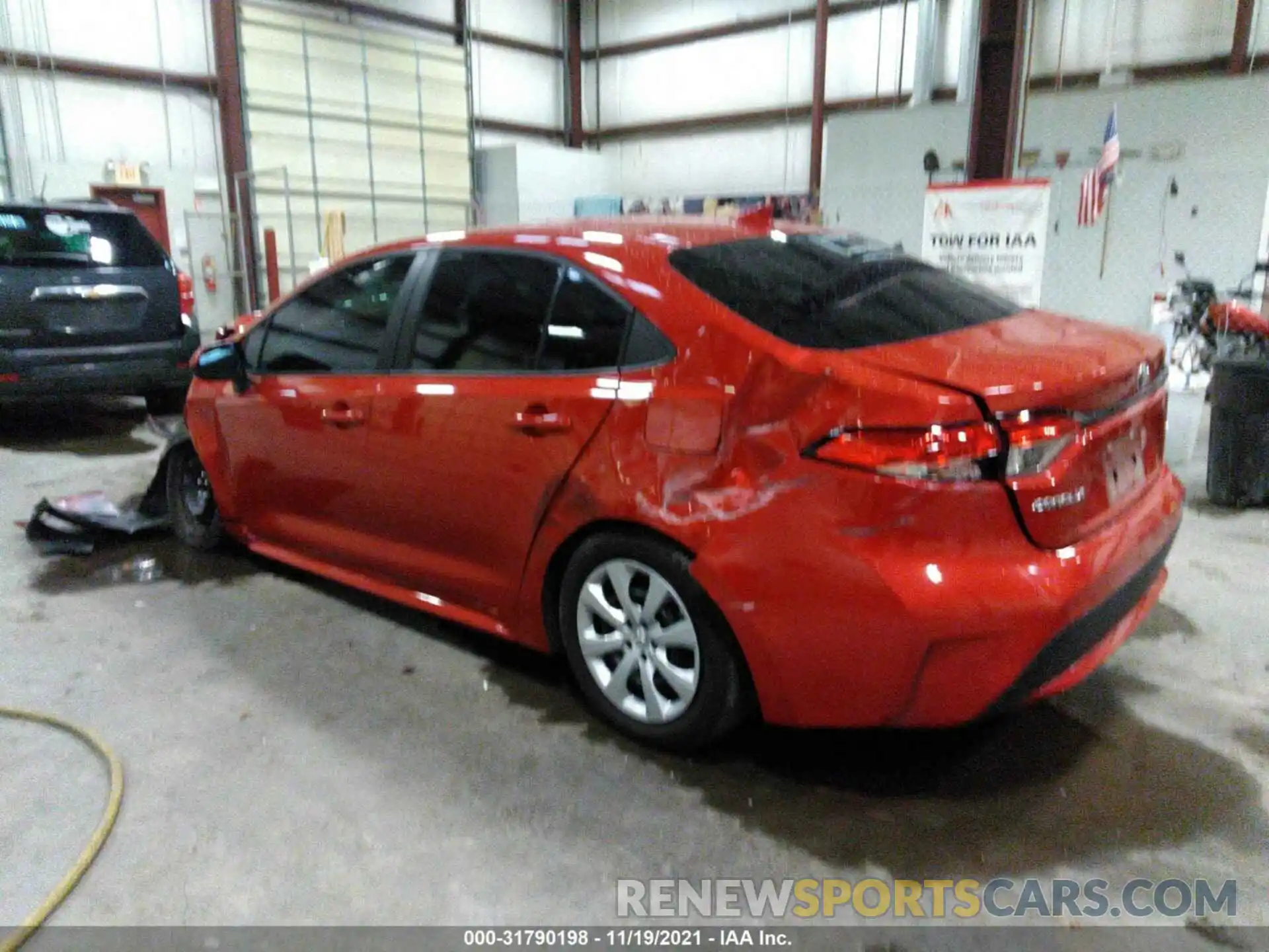 3 Photograph of a damaged car 5YFEPMAEXMP185317 TOYOTA COROLLA 2021