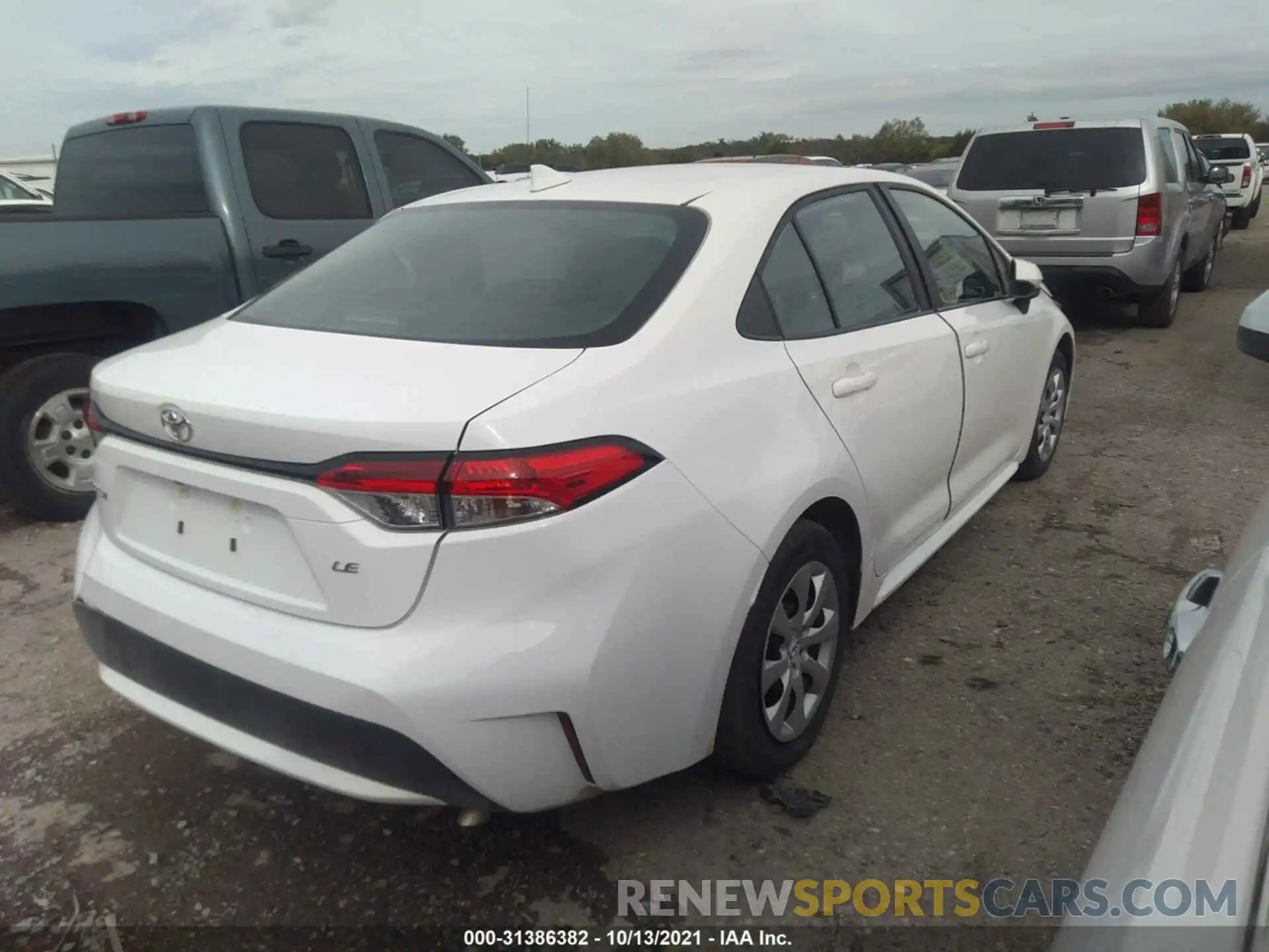 4 Photograph of a damaged car 5YFEPMAEXMP187441 TOYOTA COROLLA 2021