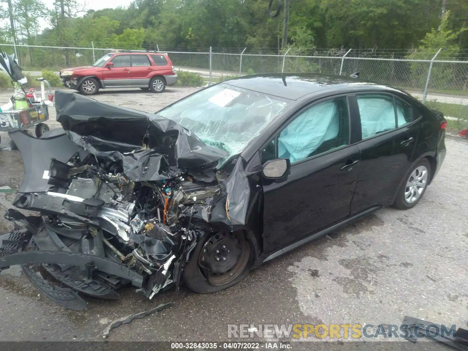 2 Photograph of a damaged car 5YFEPMAEXMP188699 TOYOTA COROLLA 2021