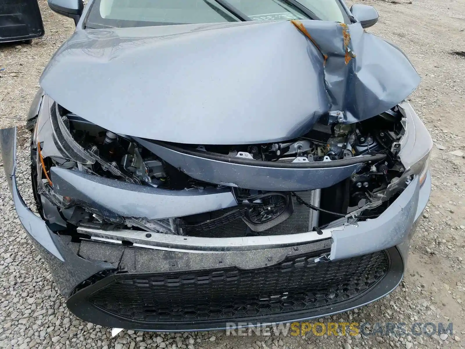 9 Photograph of a damaged car 5YFEPMAEXMP188721 TOYOTA COROLLA 2021