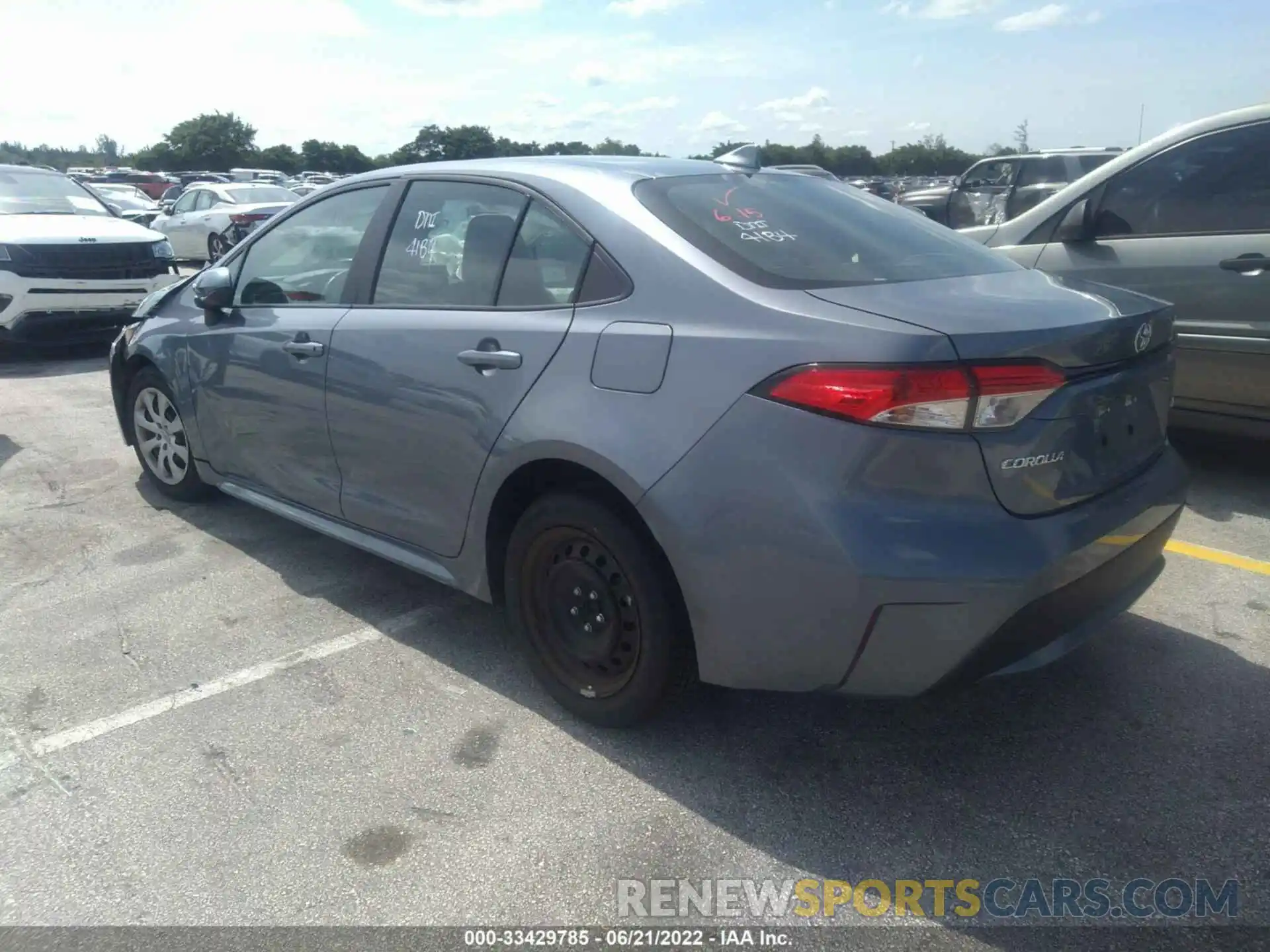 3 Photograph of a damaged car 5YFEPMAEXMP189173 TOYOTA COROLLA 2021