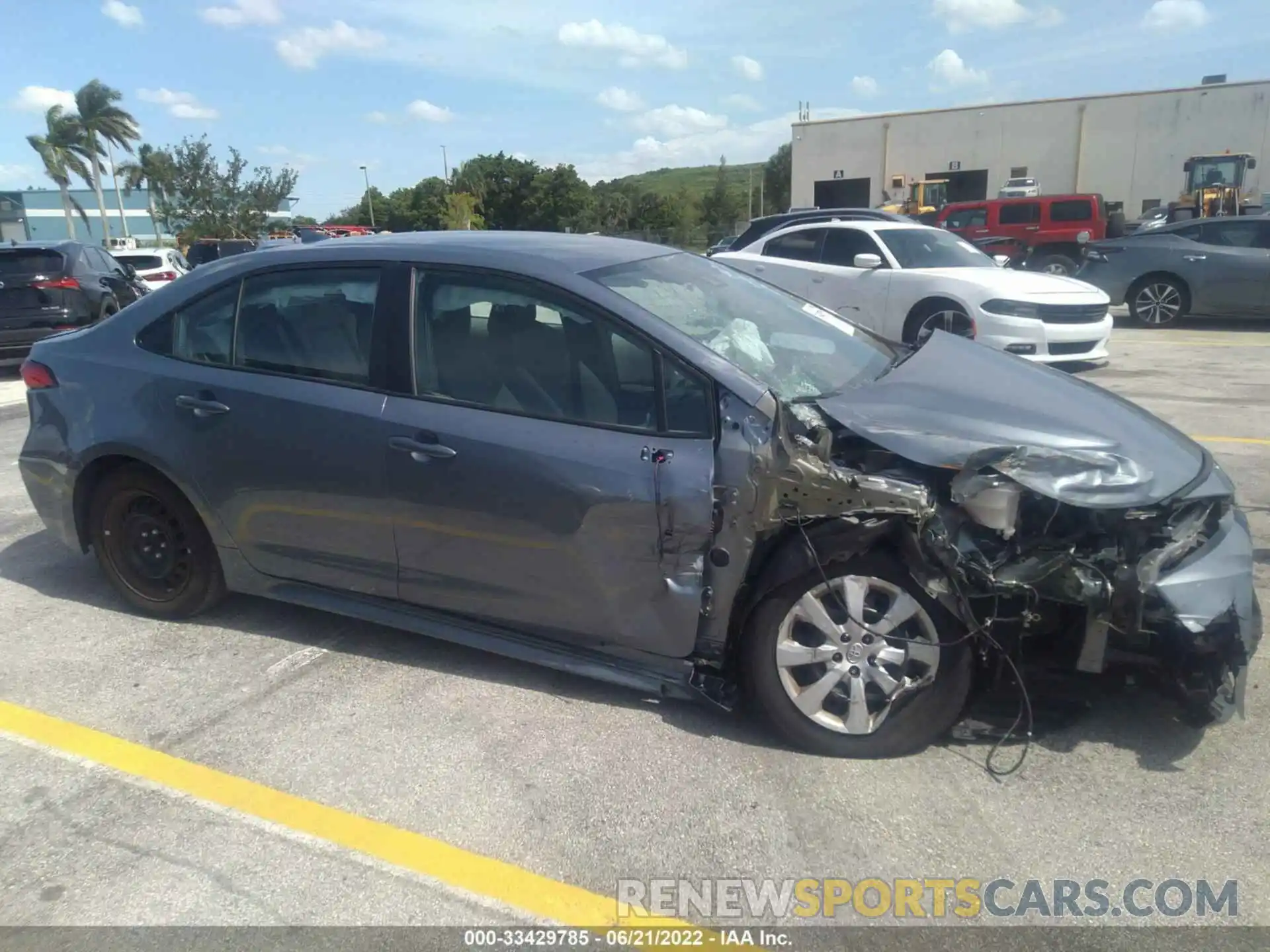 6 Photograph of a damaged car 5YFEPMAEXMP189173 TOYOTA COROLLA 2021