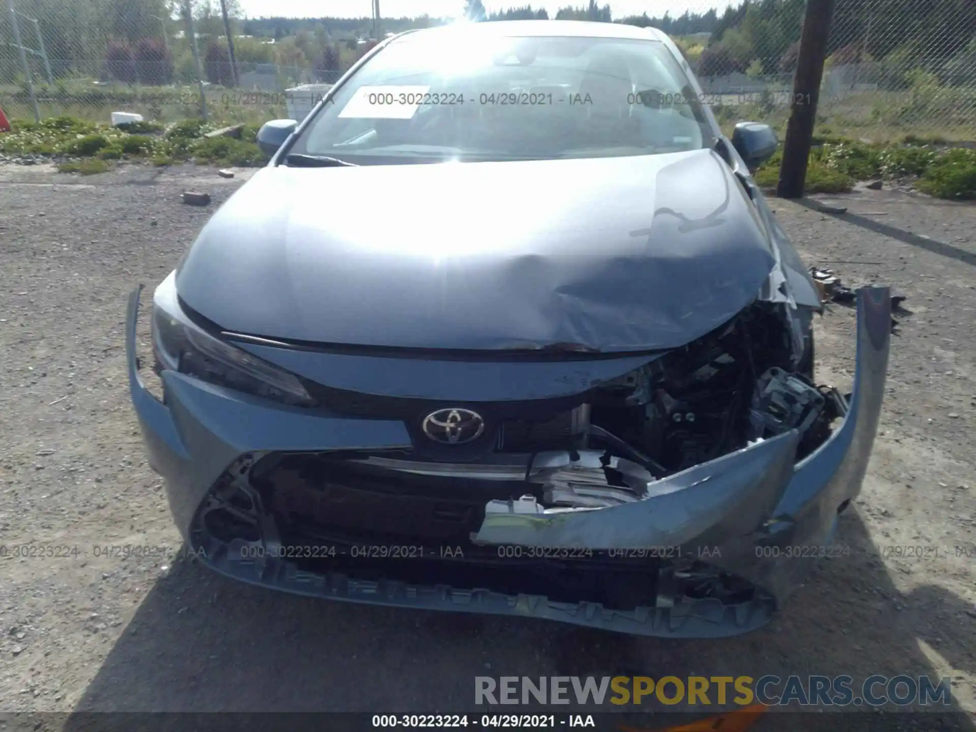 6 Photograph of a damaged car 5YFEPMAEXMP190968 TOYOTA COROLLA 2021