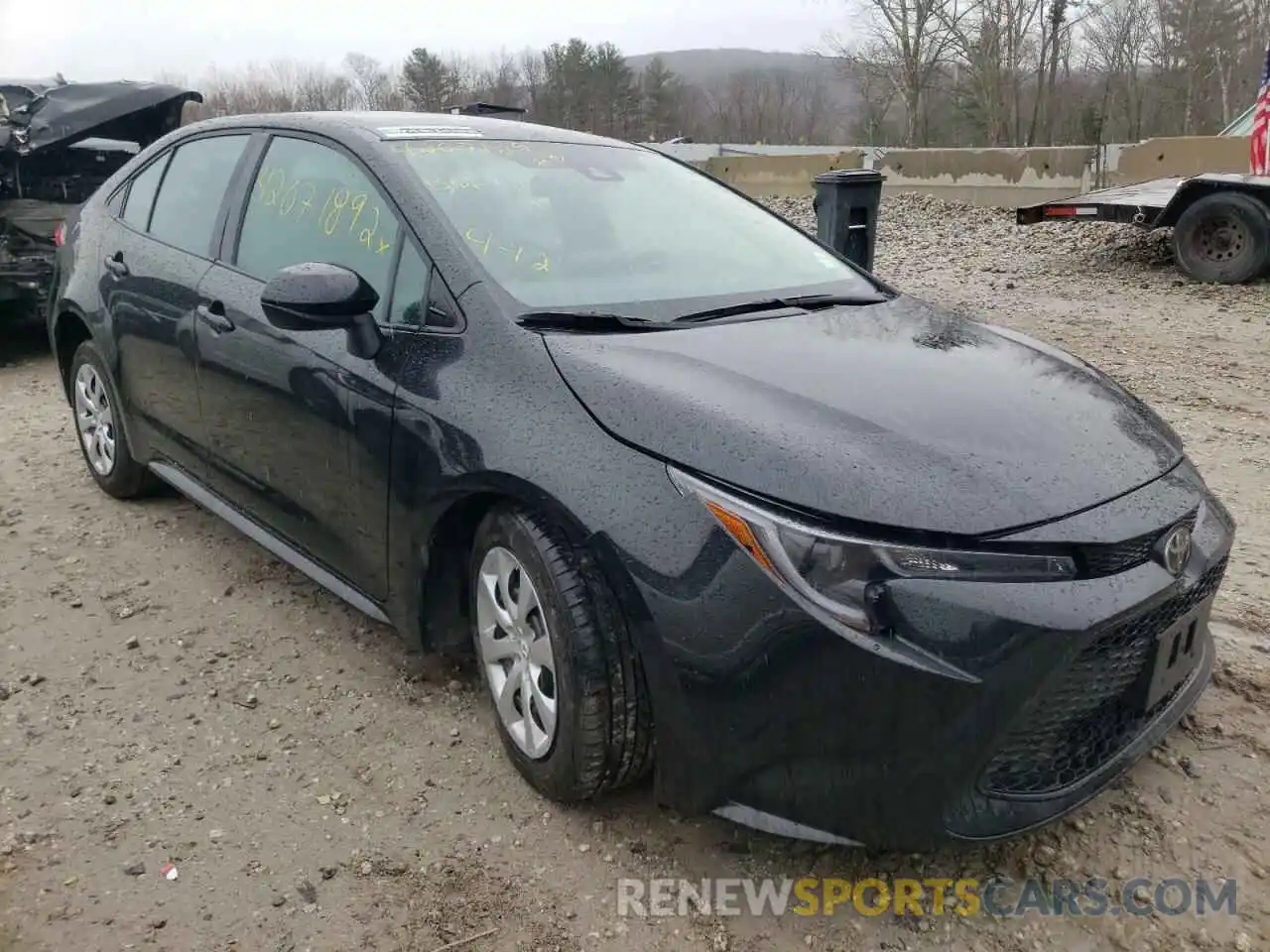 1 Photograph of a damaged car 5YFEPMAEXMP191764 TOYOTA COROLLA 2021