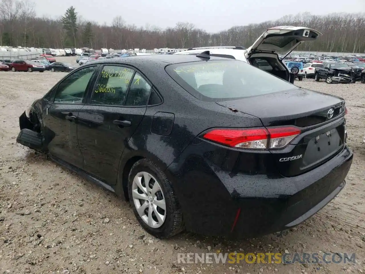 3 Photograph of a damaged car 5YFEPMAEXMP191764 TOYOTA COROLLA 2021