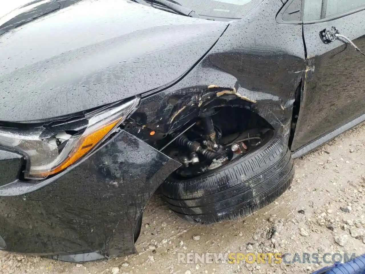 9 Photograph of a damaged car 5YFEPMAEXMP191764 TOYOTA COROLLA 2021