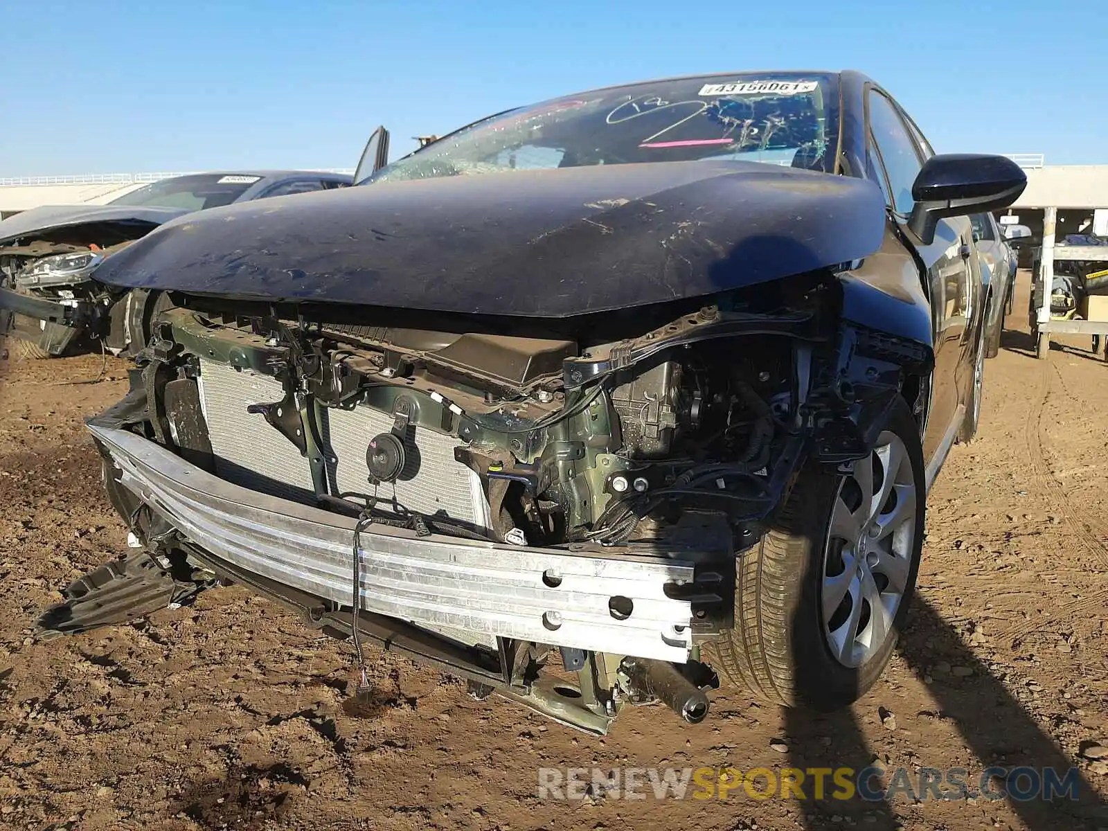 9 Photograph of a damaged car 5YFEPMAEXMP192221 TOYOTA COROLLA 2021