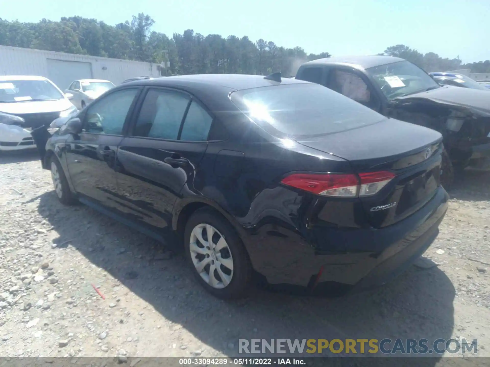 3 Photograph of a damaged car 5YFEPMAEXMP192333 TOYOTA COROLLA 2021