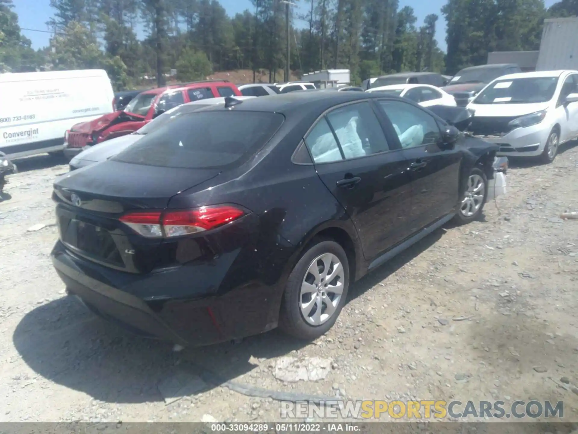 4 Photograph of a damaged car 5YFEPMAEXMP192333 TOYOTA COROLLA 2021