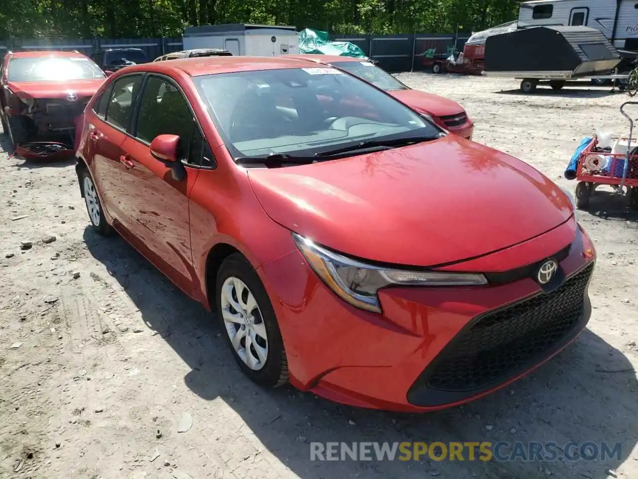 1 Photograph of a damaged car 5YFEPMAEXMP192798 TOYOTA COROLLA 2021