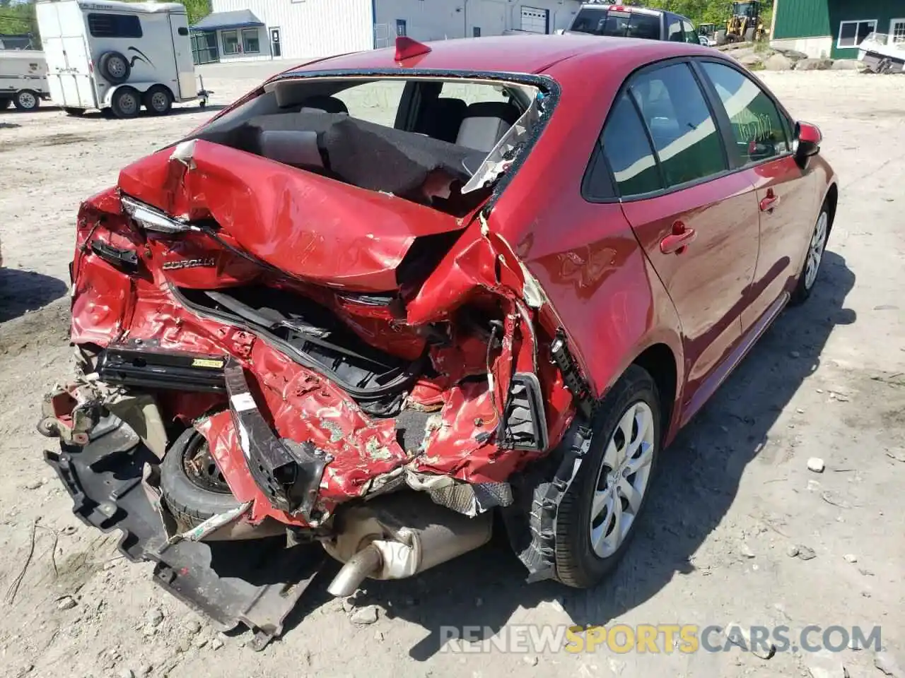 4 Photograph of a damaged car 5YFEPMAEXMP192798 TOYOTA COROLLA 2021