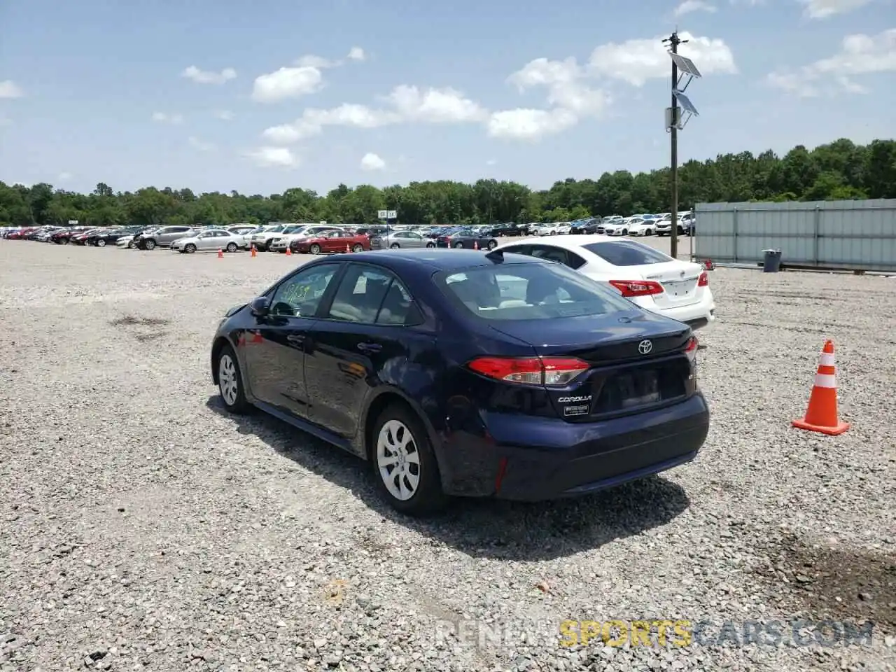 3 Photograph of a damaged car 5YFEPMAEXMP193434 TOYOTA COROLLA 2021