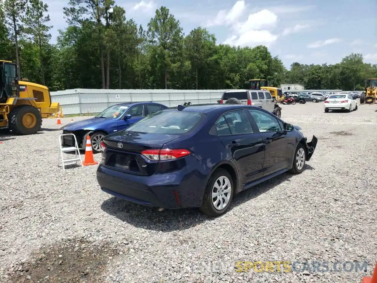 4 Photograph of a damaged car 5YFEPMAEXMP193434 TOYOTA COROLLA 2021