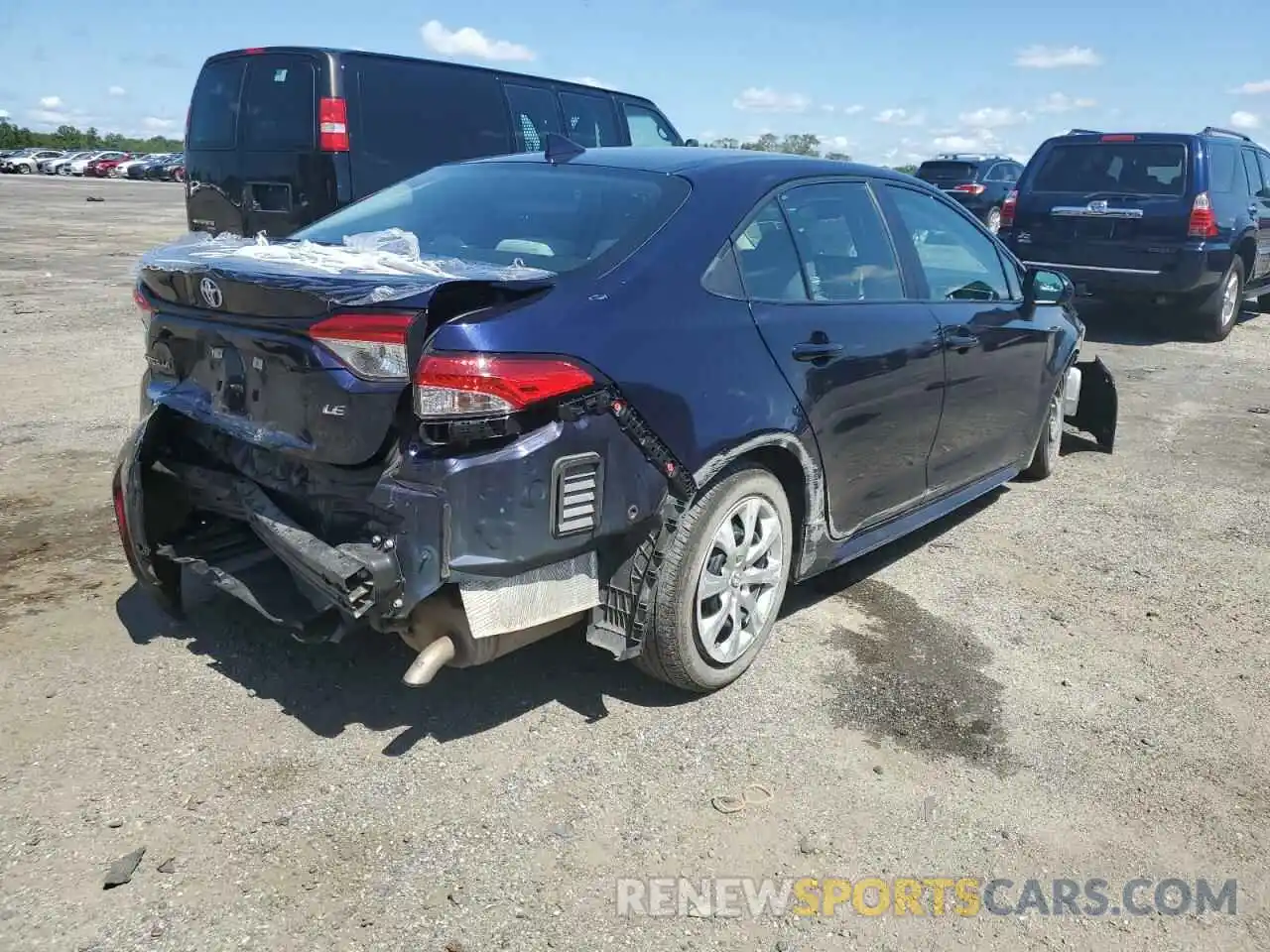 4 Photograph of a damaged car 5YFEPMAEXMP193529 TOYOTA COROLLA 2021