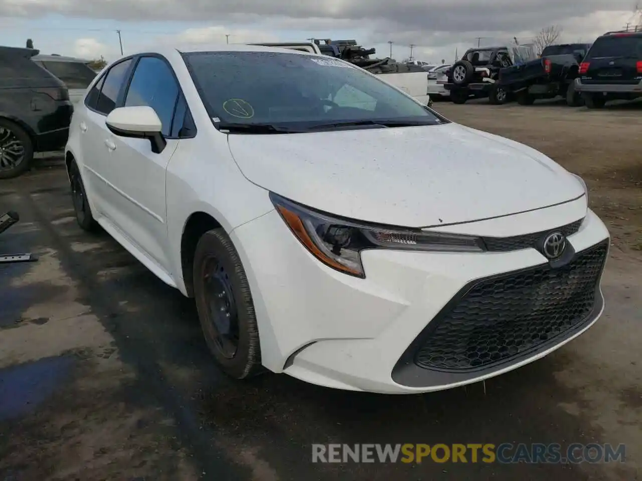 1 Photograph of a damaged car 5YFEPMAEXMP193675 TOYOTA COROLLA 2021