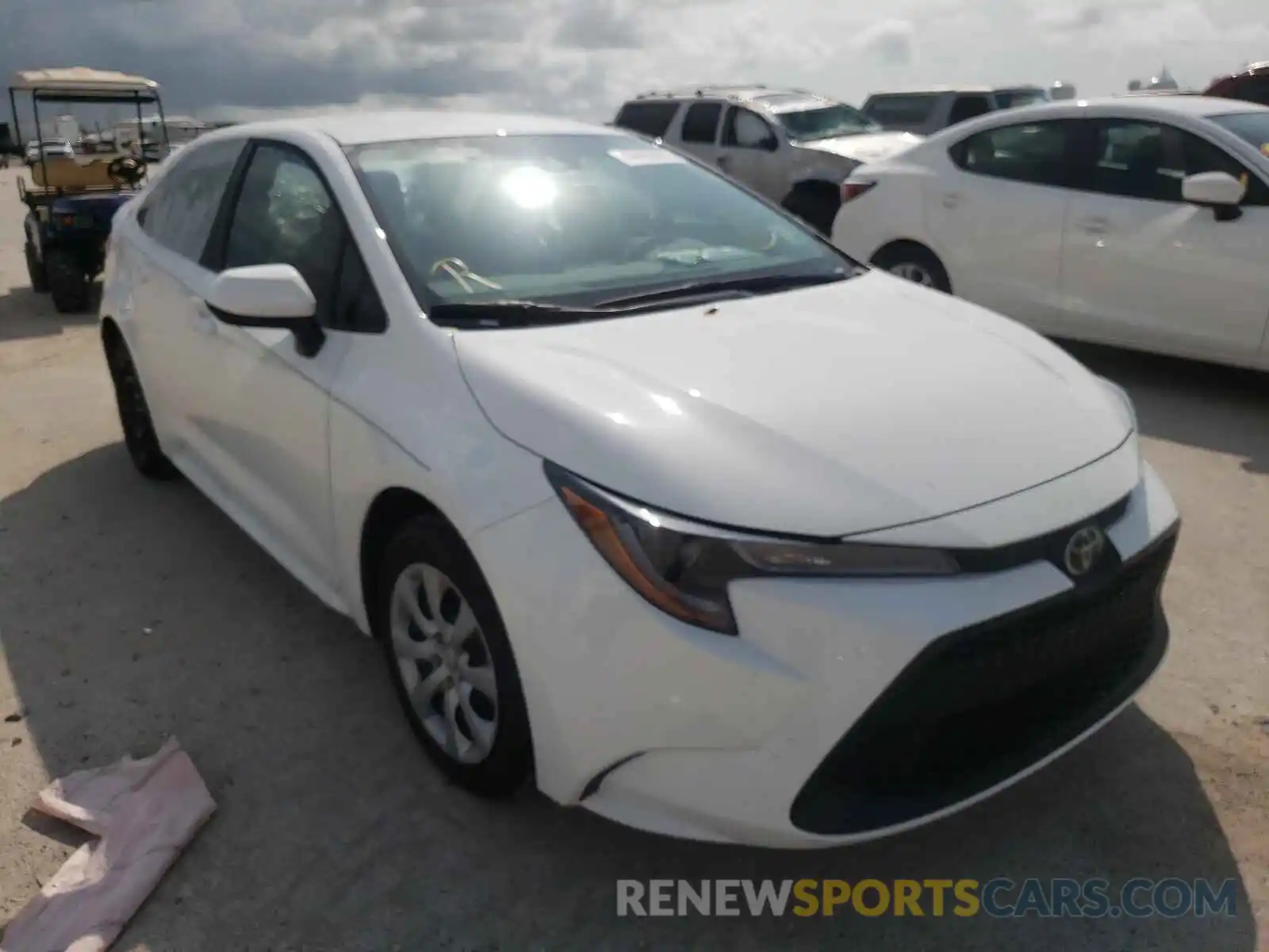 1 Photograph of a damaged car 5YFEPMAEXMP194518 TOYOTA COROLLA 2021