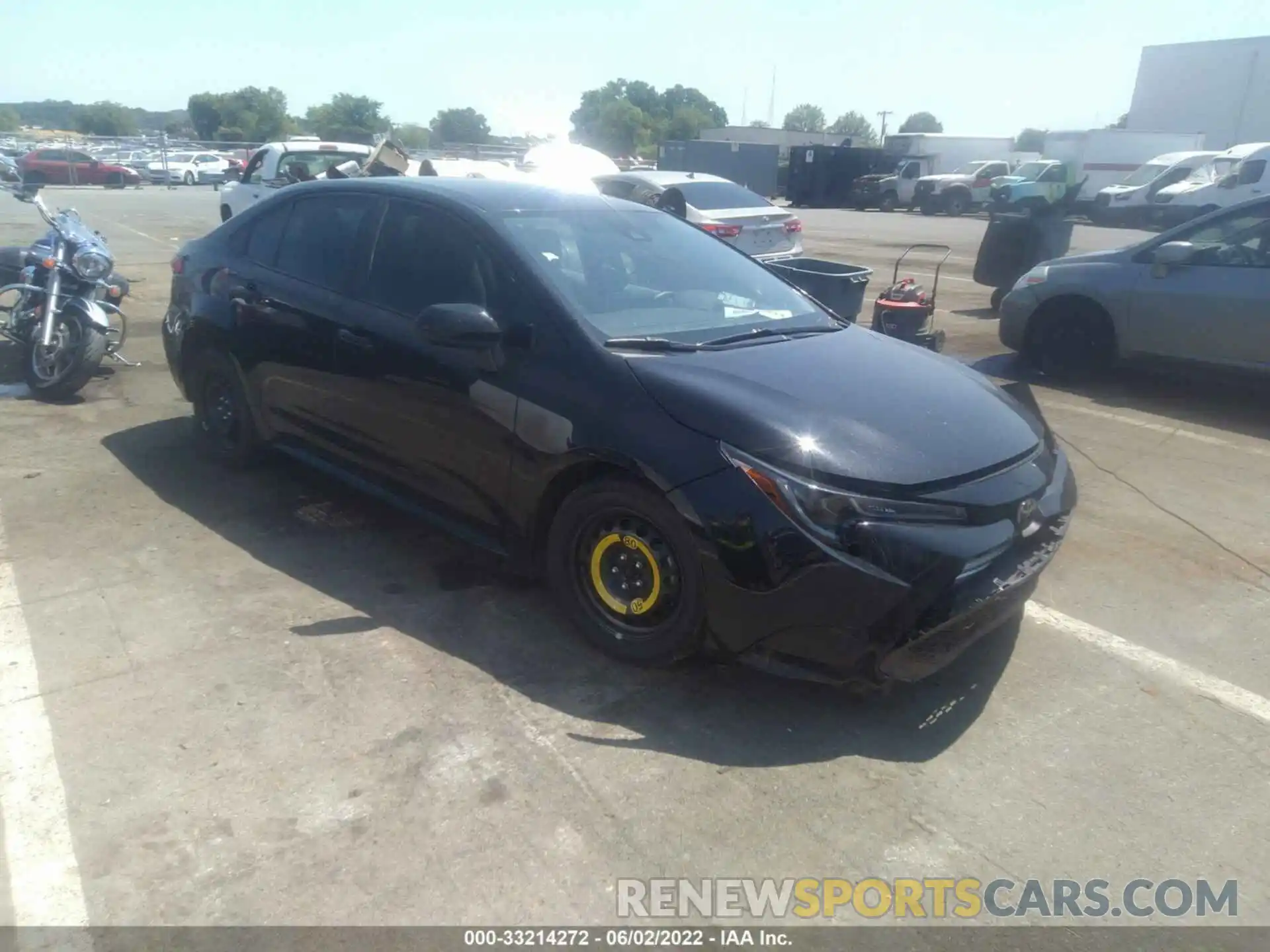 1 Photograph of a damaged car 5YFEPMAEXMP195362 TOYOTA COROLLA 2021