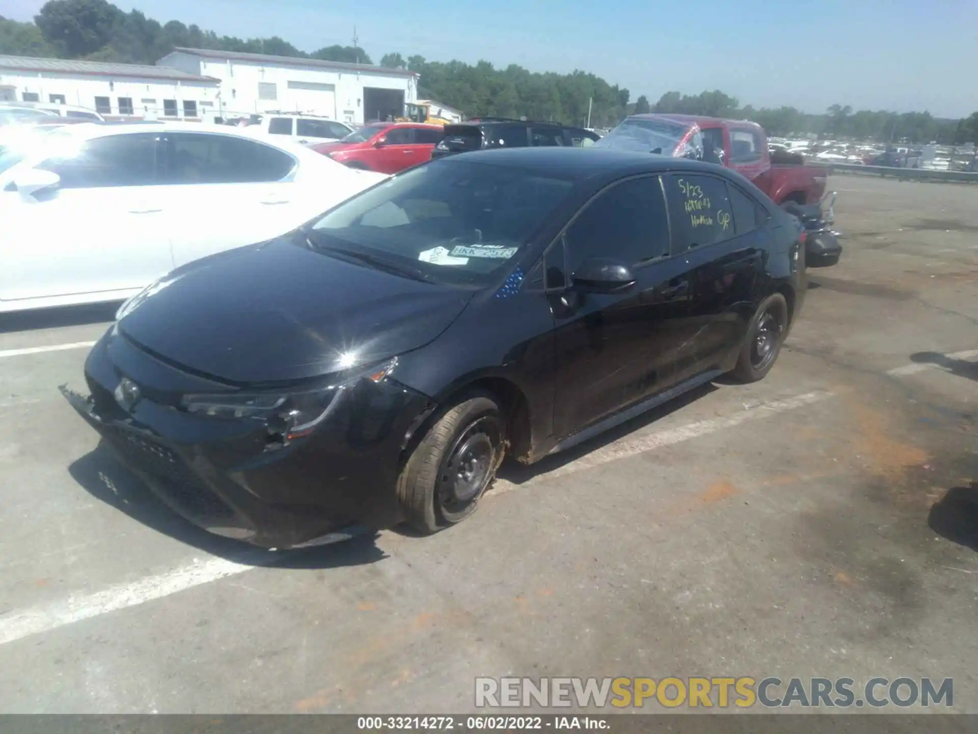 2 Photograph of a damaged car 5YFEPMAEXMP195362 TOYOTA COROLLA 2021