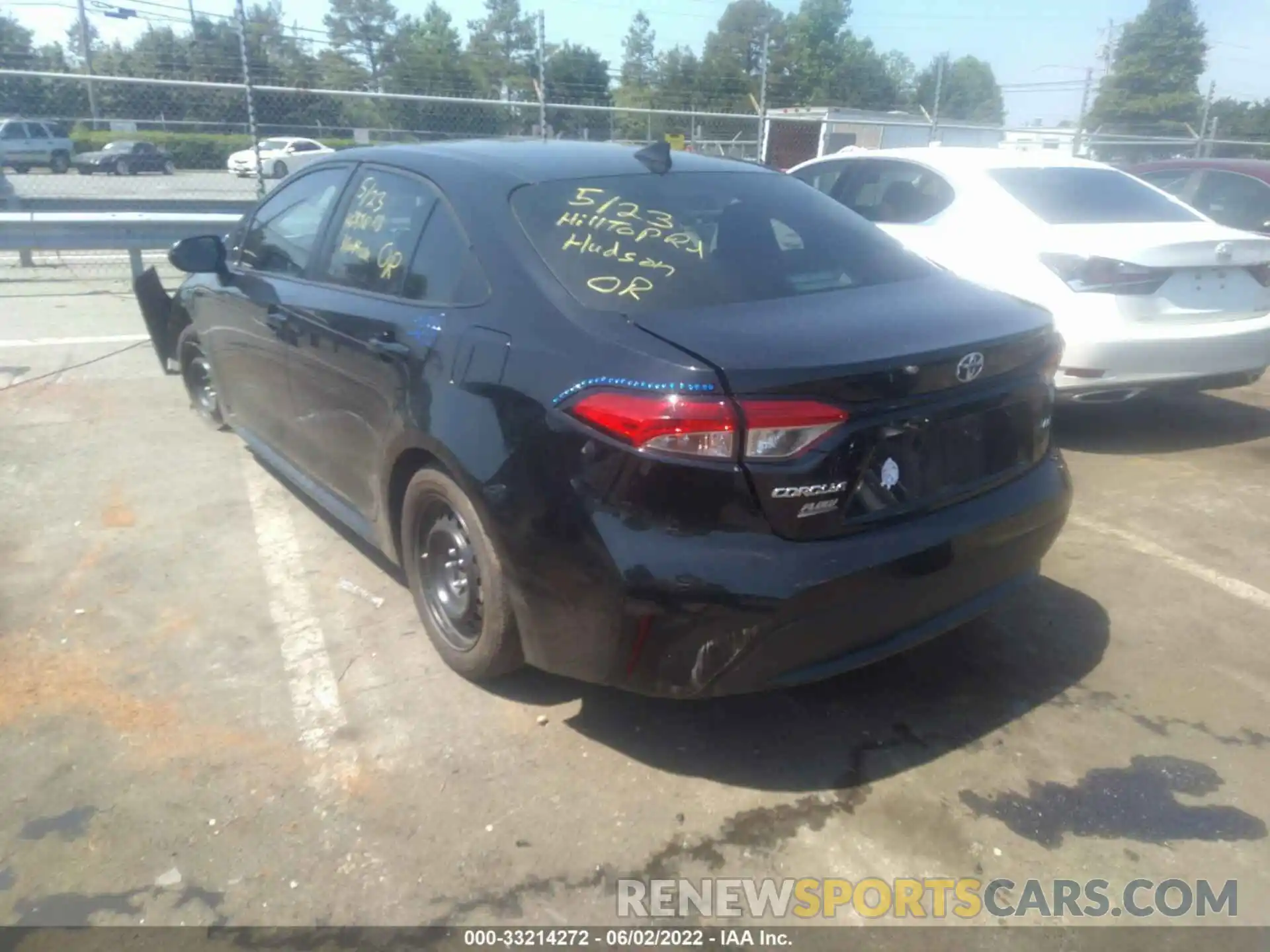 3 Photograph of a damaged car 5YFEPMAEXMP195362 TOYOTA COROLLA 2021