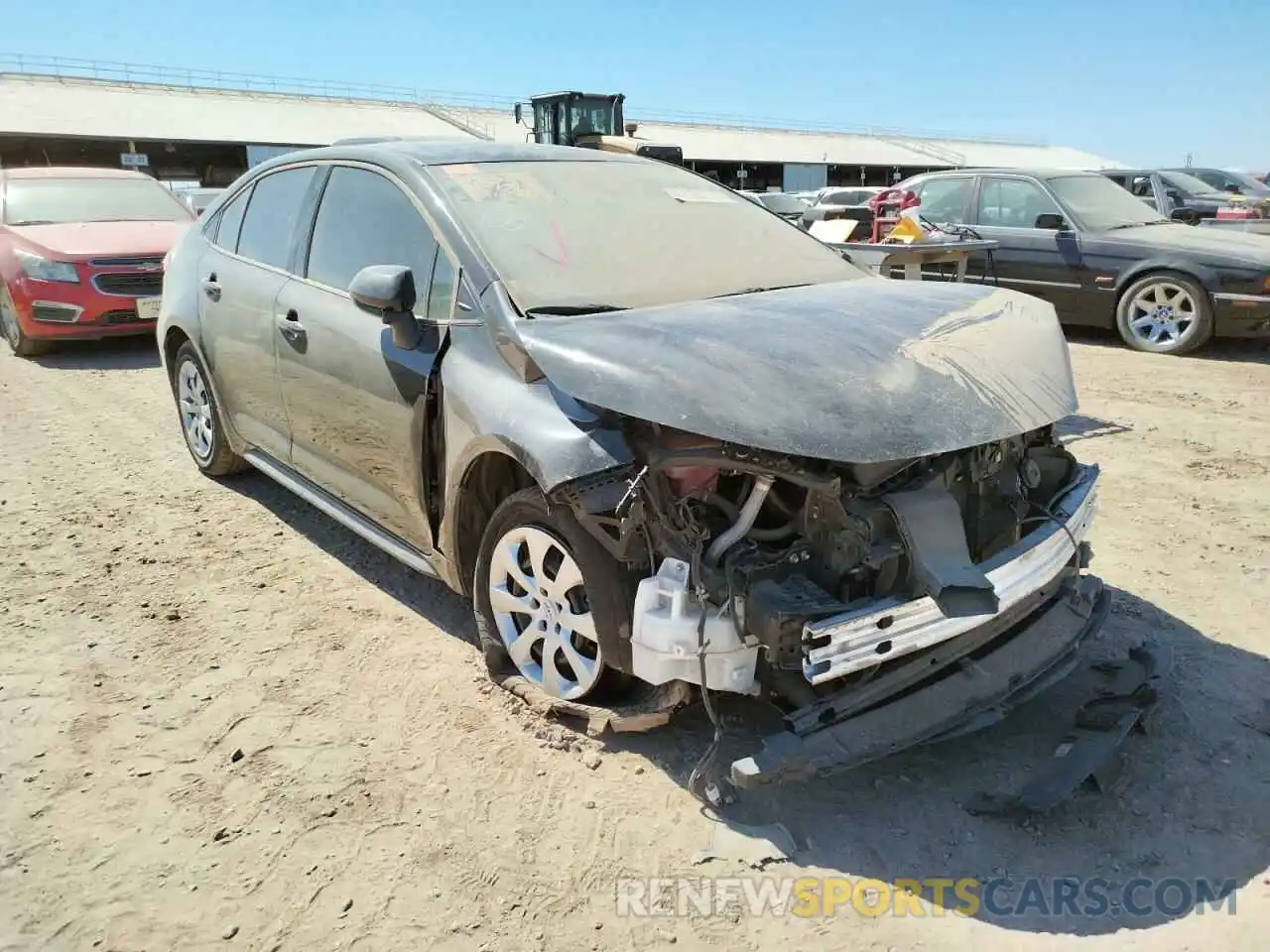 1 Photograph of a damaged car 5YFEPMAEXMP196947 TOYOTA COROLLA 2021