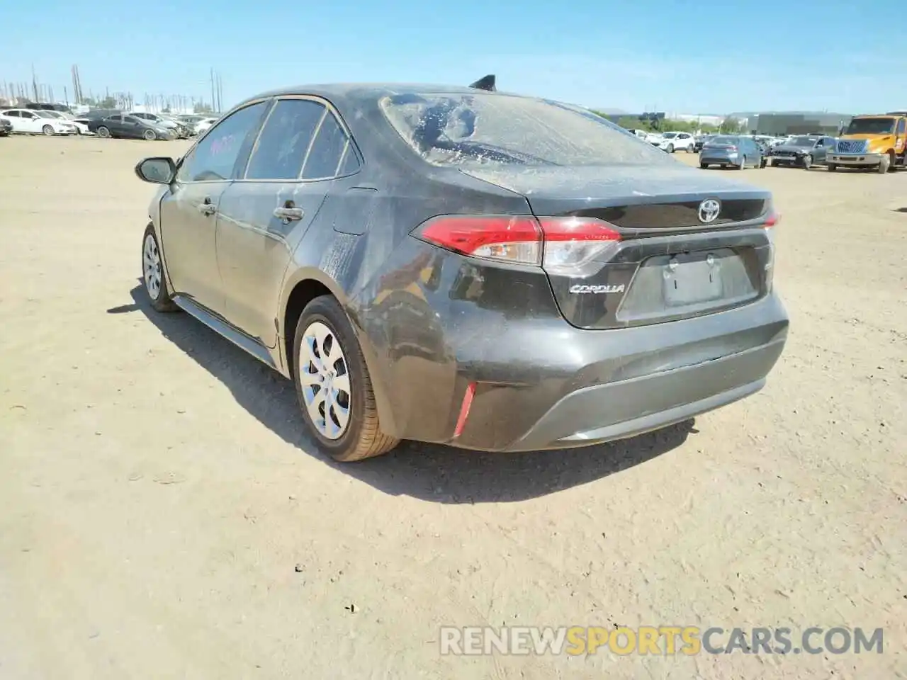 3 Photograph of a damaged car 5YFEPMAEXMP196947 TOYOTA COROLLA 2021