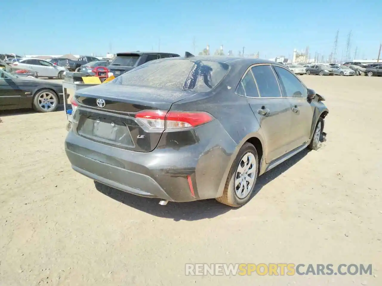 4 Photograph of a damaged car 5YFEPMAEXMP196947 TOYOTA COROLLA 2021