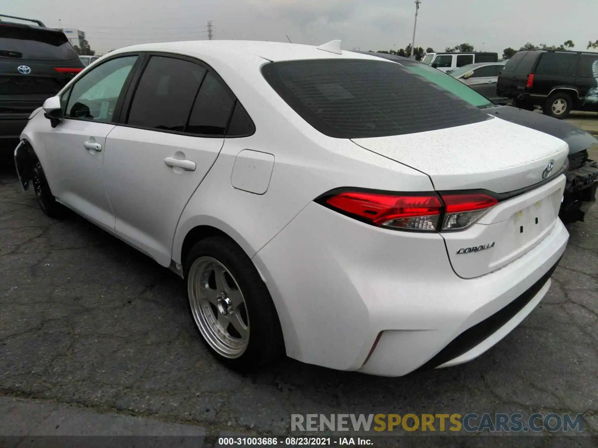 3 Photograph of a damaged car 5YFEPMAEXMP197256 TOYOTA COROLLA 2021