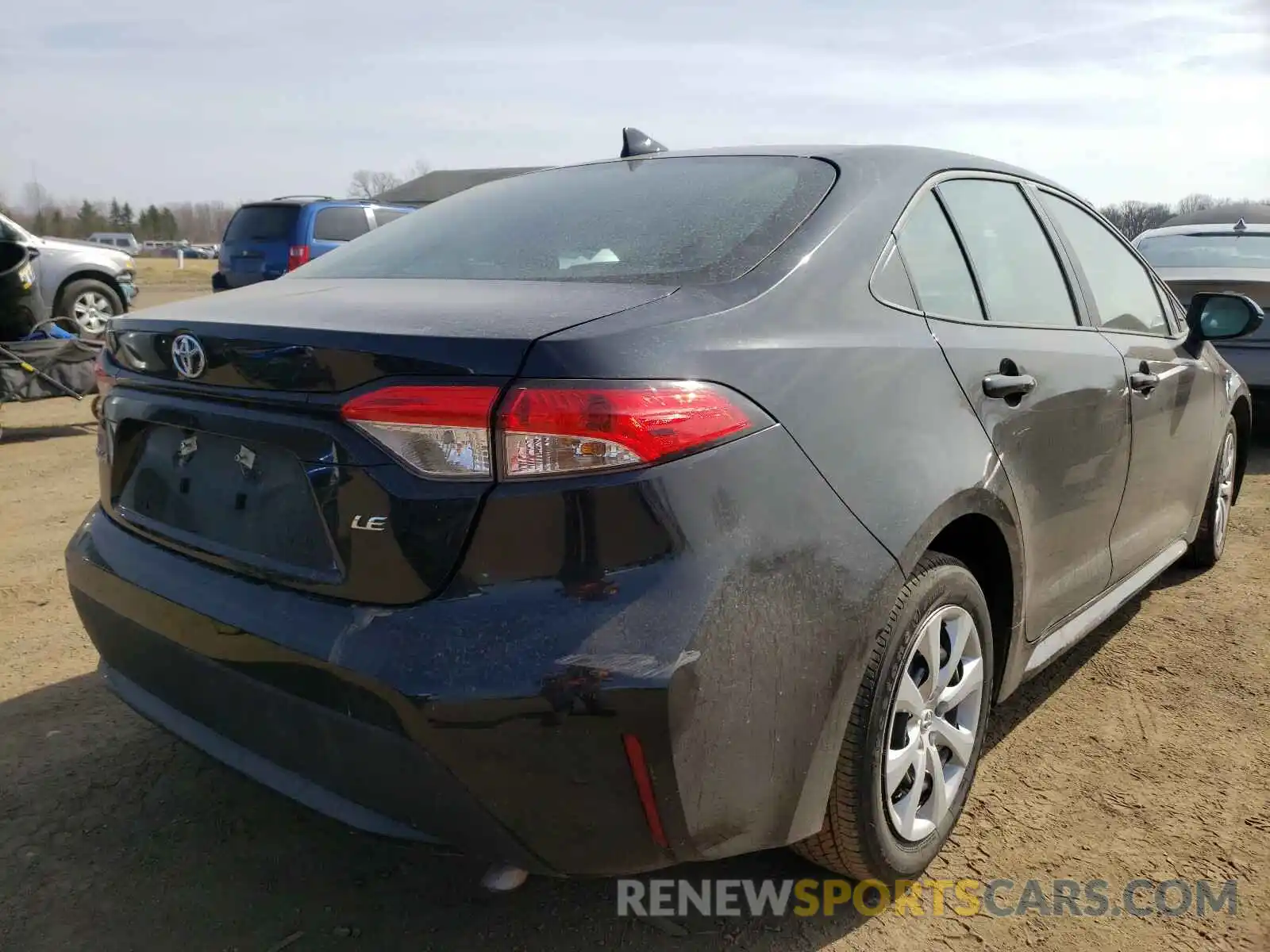 4 Photograph of a damaged car 5YFEPMAEXMP198813 TOYOTA COROLLA 2021