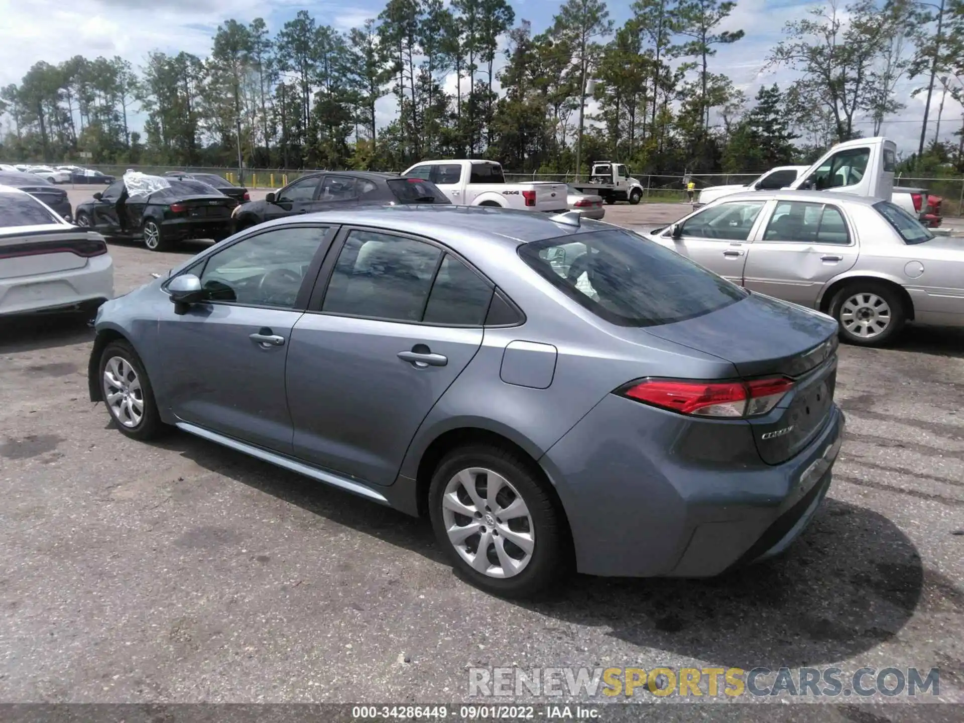 3 Photograph of a damaged car 5YFEPMAEXMP199900 TOYOTA COROLLA 2021