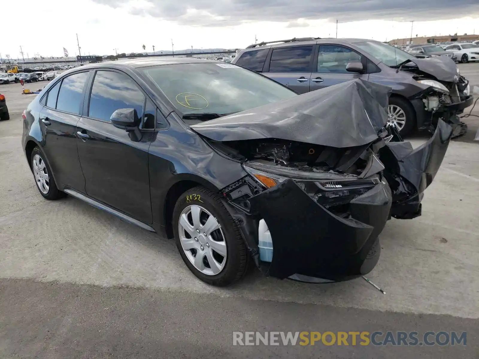 1 Photograph of a damaged car 5YFEPMAEXMP200091 TOYOTA COROLLA 2021