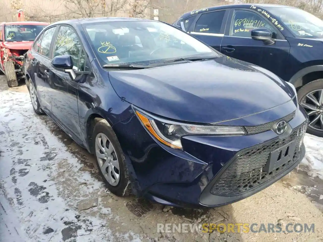 1 Photograph of a damaged car 5YFEPMAEXMP201080 TOYOTA COROLLA 2021