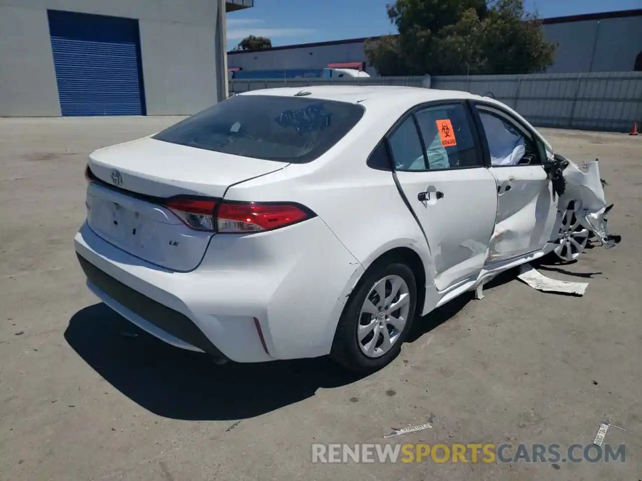 4 Photograph of a damaged car 5YFEPMAEXMP201113 TOYOTA COROLLA 2021